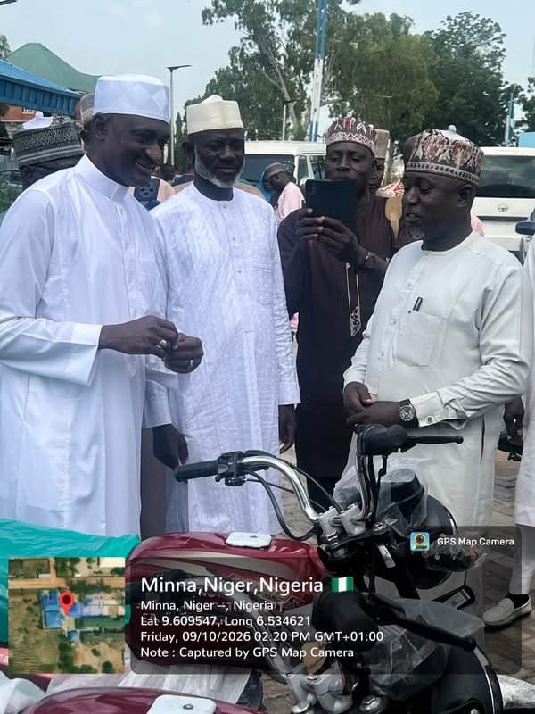 Niger SUBEB equips 25 LGAs with 56 motorcycles , over 268, 000 learning materials