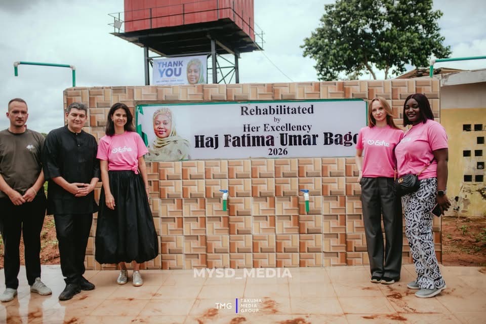 Niger First Lady, Eshe Boost Water Access in Edati With 10 New Water Tanks